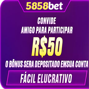 5858bet Indique amigos para receber um bônus
